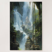 Verdecroft Cascade Waterfall Art Legpuzzel (Verticaal)