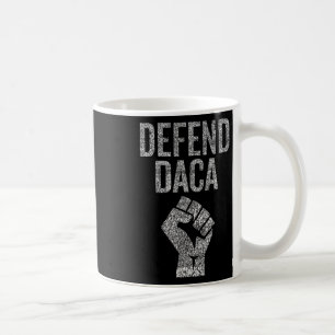 Verdedig Daca Met Verzetsvuist Grafisch Getergd Koffiemok