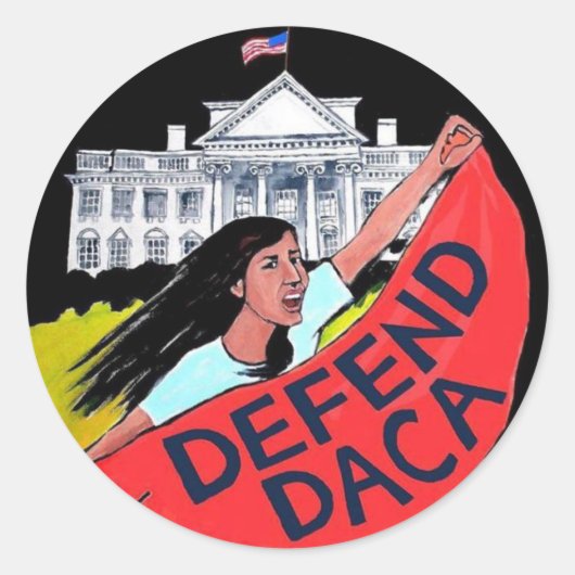 Verdedig DACA Stickers (Voorkant)