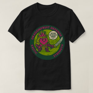 Verdedig De Eer Van De Draak Warrior Fruit  T-shirt