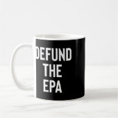 Verdedig de EPA Environmental Protection Agency PO Koffiemok (Links)