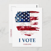 Verdedig de Oekraïense politiek Briefkaart (Voorkant / Achterkant)