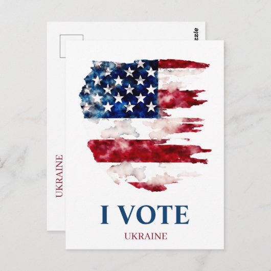 Verdedig de Oekraïense politiek Briefkaart (Voorkant / Achterkant)