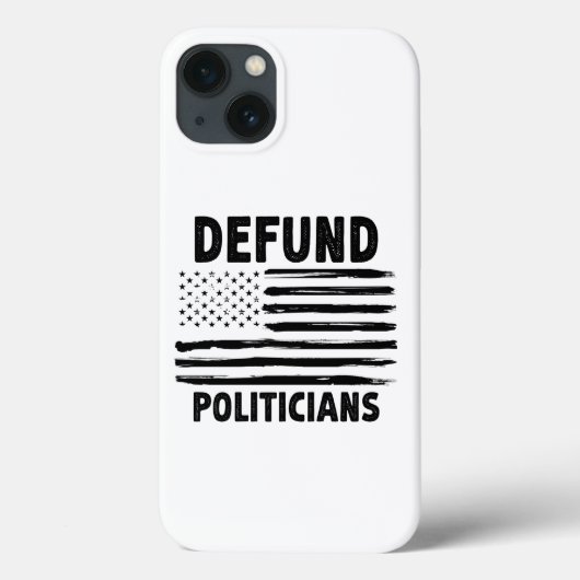 Verdedig de politici en retro Amerikaanse gift Case-Mate iPhone Case (Achterkant)