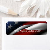 Verdedig de vrijheid van godsdienst etiket (Insitu)