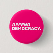 Verdedig democratie Vrouwenrechten pro choice hot  Ronde Button 3,2 Cm (Voorkant)