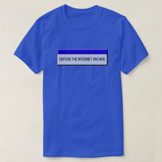 Verdedig het internetarchief T-Shirt (Design voorkant)