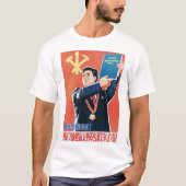 Verdedig het socialisme met wetenschap en technolo t-shirt (Voorkant)