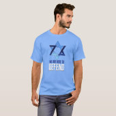 VERDEDIG ISRAËL T-SHIRT (Voorkant volledig)