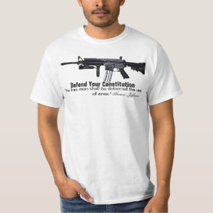 Verdedig je grondwet t-shirt