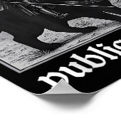 Verdedig je lokale openbare bibliotheek Grappige r Poster (Hoek)