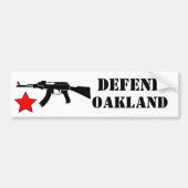 Verdedig Oakland Sticker (Voorkant)