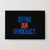 Verdedig onze democratie button (Voorkant)