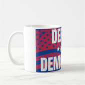 Verdedig onze democratie koffiebeker koffiemok (Links)