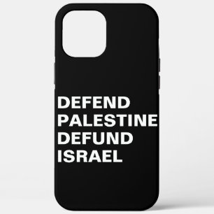 Verdedig Palestina defund Israël - Anti Israël Case-Mate iPhone Case