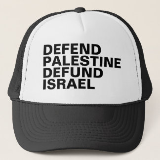 Verdedig Palestina defund Israël - Anti Israël Trucker Pet