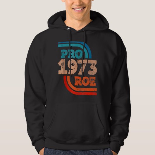 Verdedig Roe V Wade Pro Choice Abortion Rights Fem Hoodie (Voorkant)