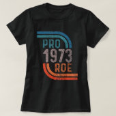 Verdedig Roe V Wade Pro Choice Abortion Rights Fem T-shirt (Design voorkant)