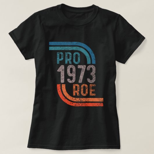 Verdedig Roe V Wade Pro Choice Abortion Rights Fem T-shirt (Design voorkant)