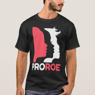 Verdedig Roe V Wade Pro Choice Abortion Rights Fem T-shirt