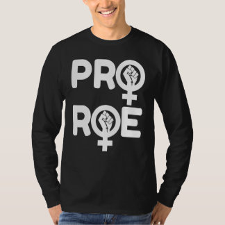 Verdedig Roe V Wade Pro Choice Abortion Rights Fem T-shirt