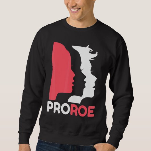 Verdedig Roe V Wade Pro Choice Abortion Rights Fem Trui (Voorkant)