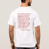Verdedig uw tweede amendement T-shirt (zwart) (Achterkant)