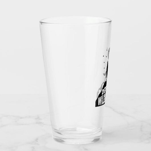 Verdedig Wilderness Wolf Moon Glas (Rechts)