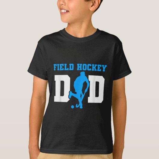 Verdediger Scoort Veege Sweepende Doelman Veldhock T-shirt (Voorkant)