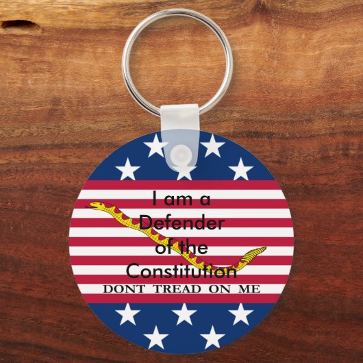 Verdediger van de constitutionele Sleutelhanger #1 (Voorkant)