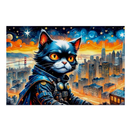 VERDEDIGER VAN DE NACHT PERFECT POSTER (Voorkant)