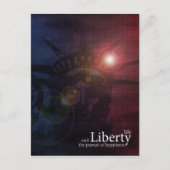 Verdediger van de vrijheid briefkaart (Voorkant)