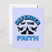 Verdediger van het geloof briefkaart (Voorkant / Achterkant)