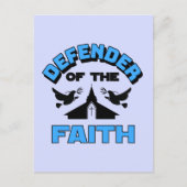Verdediger van het geloof briefkaart (Voorkant)