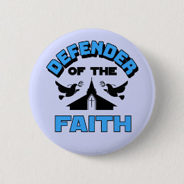 Verdediger van het geloof ronde button 5,7 cm