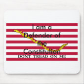 Verdediger van het grondwettelijk muispad #1 muismat (Voorkant)