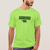 Verdediger van het wild t-shirt (Voorkant)