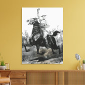 Verdediger van Mafeking Canvas Afdruk (Insitu (Woonkamer))