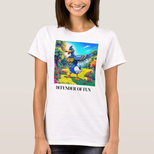 Verdediger van plezier  t-shirt (Voorkant)