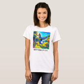 Verdediger van plezier  t-shirt (Voorkant volledig)