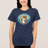 Verdediger van Snacks Hamster Tri-Blend Shirt (Voorkant)