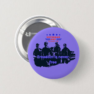 Verdedigers van de vrijheid lichtpaars ronde button 5,7 cm