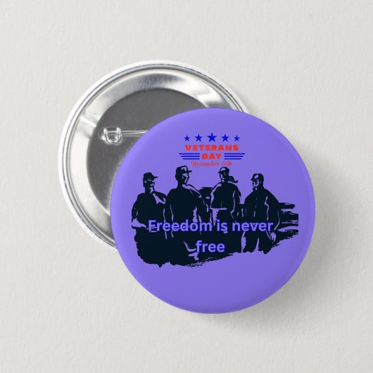 Verdedigers van de vrijheid lichtpaars ronde button 5,7 cm (Voorkant /achterkant)