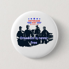Verdedigers van de Vrijheid Ronde Button 5,7 Cm