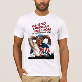 Verdediging van Amerikaanse vrijheid T-shirt