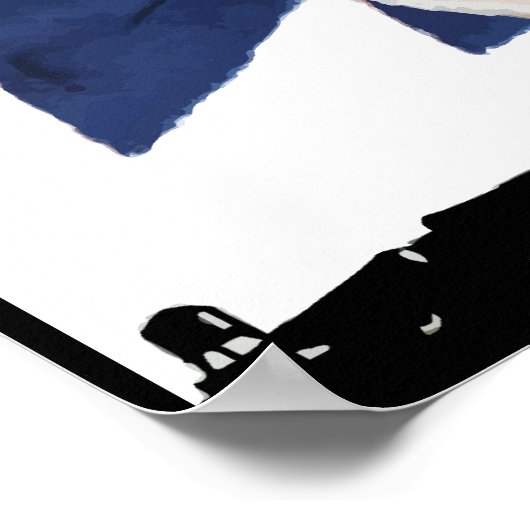 Verdediging van de Amerikaanse vrijheid — Grens Poster (Hoek)