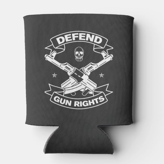 Verdediging van de rechten van de Pistool Verdedig Blikjeskoeler (Achterkant)