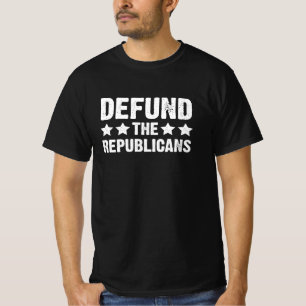Verdediging van de republikeinse republikeinen t-shirt