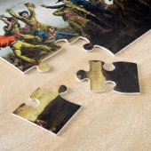 Verdediging van de schending in St. Jean d'Acre, 8 Legpuzzel (Zijkant)