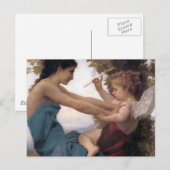 Verdediging van een hart tegen Eros Bougereau Briefkaart (Voorkant / Achterkant)